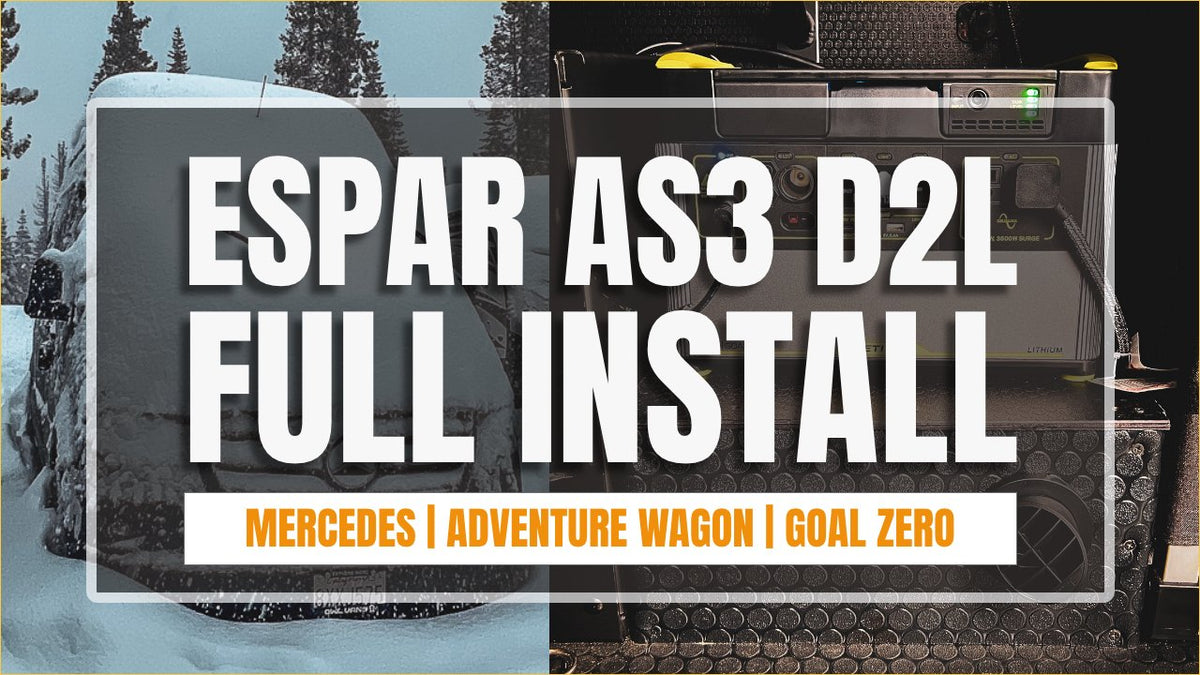 Installing the NEW ESPAR AS3 D2L Diesel Heater - Seeker Collective