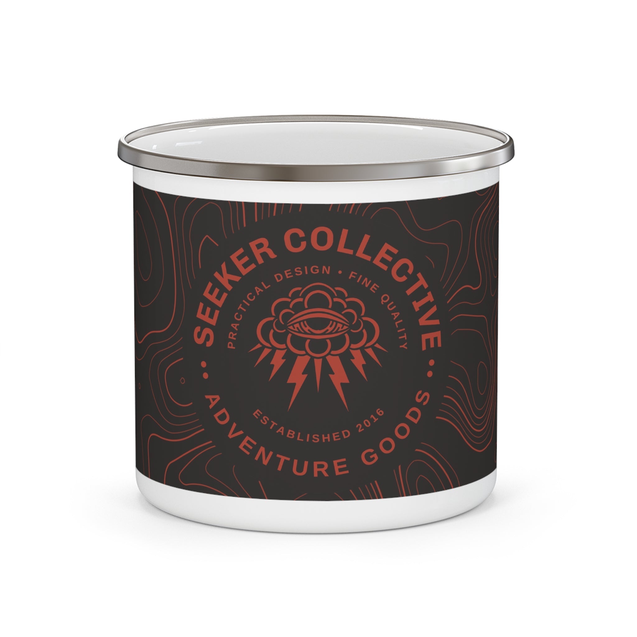Wayfinder Camp Mug - Charcoal Rust - Mug - Seeker Collective