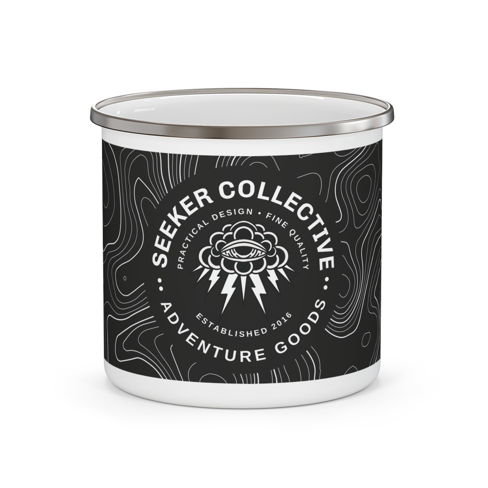 Wayfinder Camp Mug - Graphite - Mug - Seeker Collective
