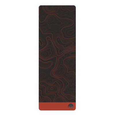 Wayfinder Topo Yoga Mat ORNG - Home Decor - Seeker Collective