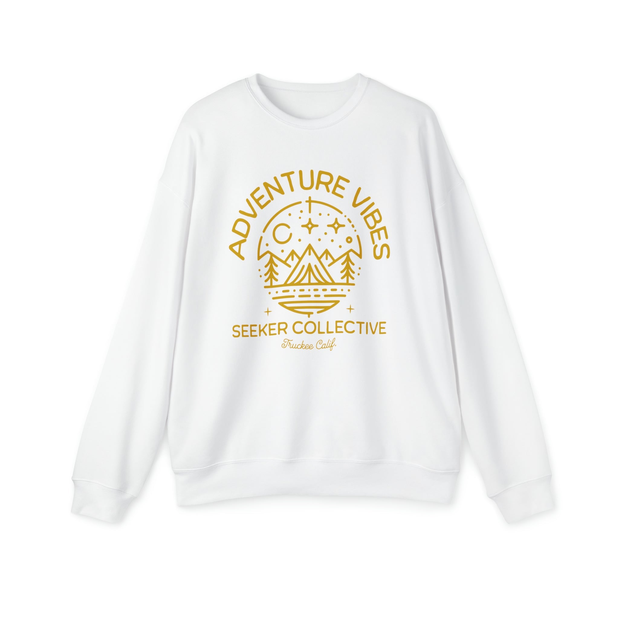 Women's Adventure Vibes Crewneck Sweatshirt - Sweatshirt - Seeker Collective