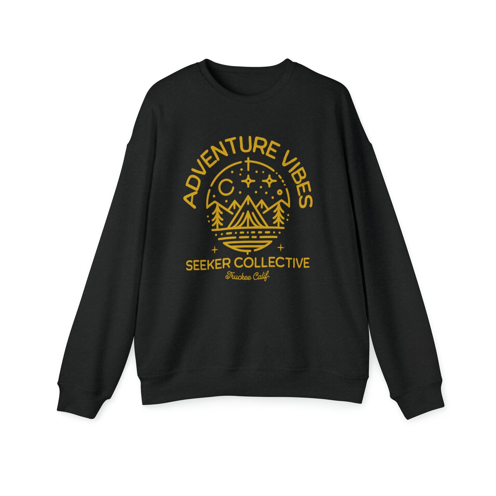 Women's Adventure Vibes Crewneck Sweatshirt - Sweatshirt - Seeker Collective